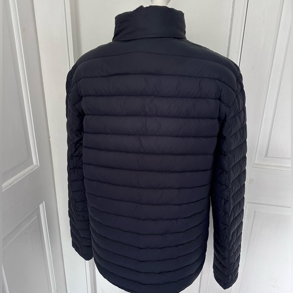 V by very size M Navy light thin quilted jacket with bag - Picture 4 of 12
